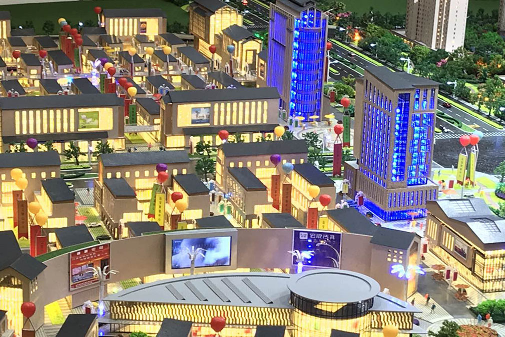 商業(yè)建筑模型